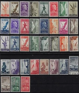 1938 colonie italiane Africa Orientale Italiana Pittorica Soggetti Vari usata - Imagen 1 de 1
