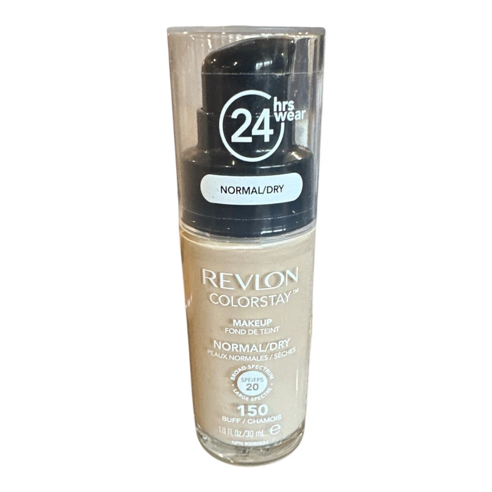 Revlon ColorStay Makeup Foundation For Normal Dry Skin, 150 Buff 1Oz Sealed - Image 1 of 1