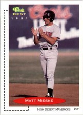 1991 Classic Best Baseball Pick Complete Your Set #1-250 RC Stars