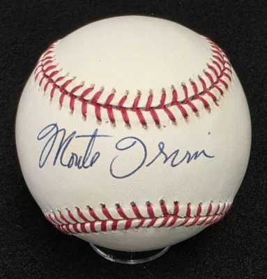 MONTE IRVIN Signed Official MLB Baseball-HALL OF FAME-NEW YORK GIANTS-JSA - Image 1 of 4