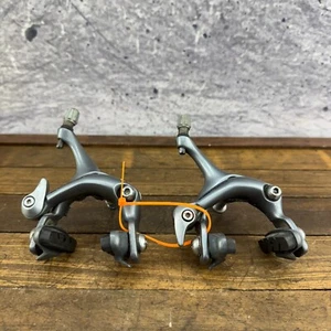Vintage Shimano 600 BR-6403 Brake Caliper Set 49 mm Tricolor BR-6400 Ultegra C0 - Picture 1 of 13