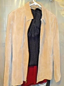 Her SIENA Jacke; beige, Kragen, mit langem Reißverschluss.  V. guter Zustand, unbenutzt - Bild 1 von 4