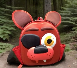 Mochila Five Night At Freddys Scott Cawthon Difícil de Encontrar Bolso FNAF 3D Fox Edición Limitada - Imagen 1 de 19