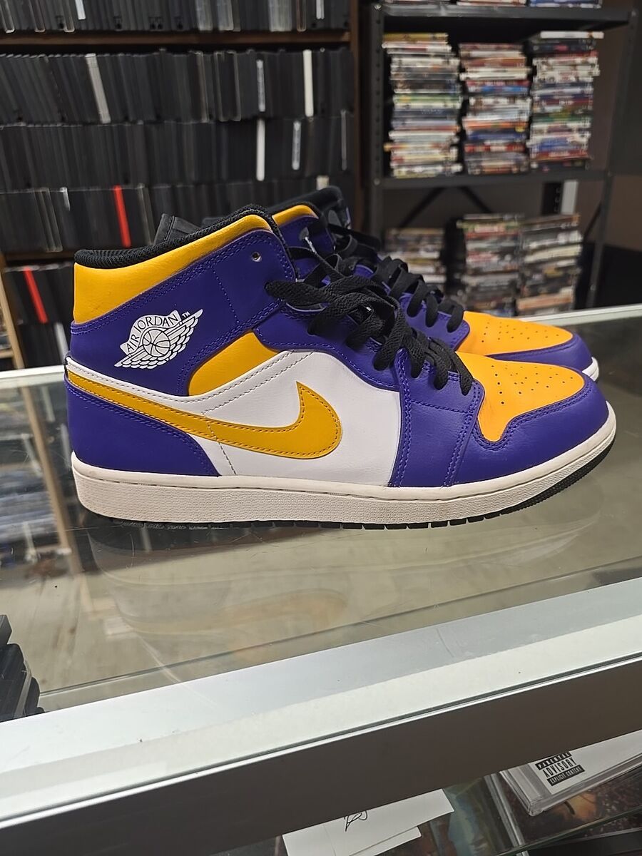 Jordan 1 Mid Lakers for Sale | Authenticity Guaranteed | eBay Jordan 1 Mid Lakers for Sale | Authenticity Guaranteed | eBay