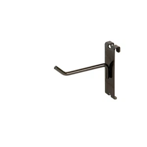 4" Gridwall Hooks - 25 Black Hooks For Gridwall or Mini Grid Cube Displays - Picture 1 of 1