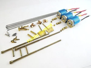 1/200 Scharnhorst R/C Running Gear Set Trumpeter WWII German Battleship 5604 - Bild 1 von 12