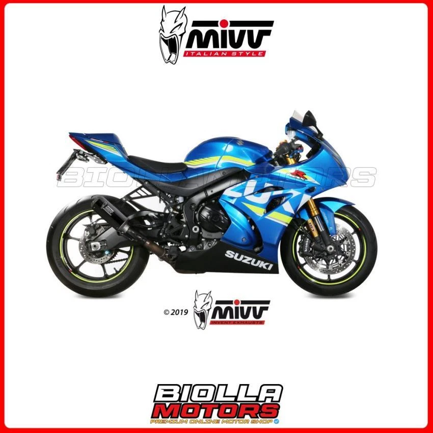 S.050.SM3C - Terminale Scarico Mivv MK3 Carbonio SUZUKI GSX-R 1000 (17-)