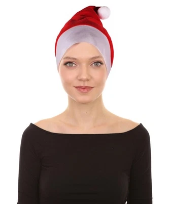 HPO взрослых унисекс классический бархат Рождественский Санта шляпа идеально подходит для праздничного веселья - Изображение 1 из 4