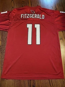 Reebok Arizona Cardinals Larry Fitzgerald NFL Football Jersey Youth XL 18-20 - Picture 1 of 9