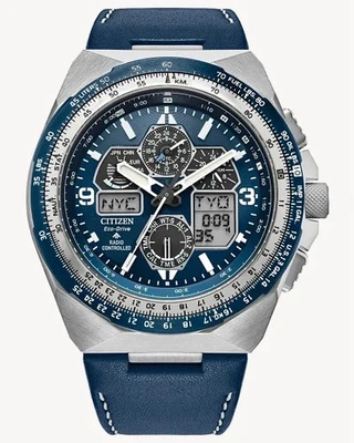 Citizen Skyhawk A-T Chronograph Promaster GMT JY8148-08L Blue Dial Men's Watch - Image 1 of 4
