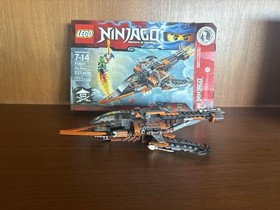 LEGO NINJAGO: Sky Shark (70601) - 85-90% complete w/ box - no minifgs/manual