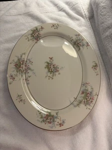 Plato para servir ovalado flor de manzano de colección Theodore Haviland Nueva York China 11x14 - Imagen 1 de 11