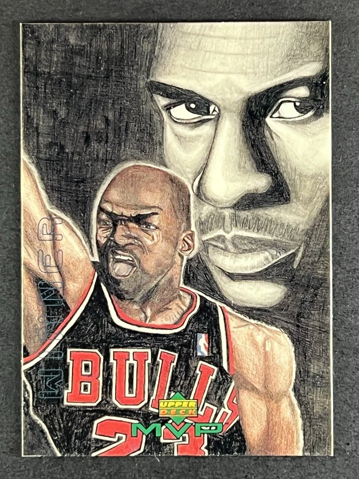 Michael Jordan 1999-00 Upper Deck MVP - Draw Your Own Trading Card Winner #W28 - Image 1 of 3
