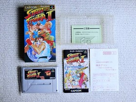 Street Fighter 2 Manual for Super Famicom SFC Nintendo Japan Used Japan
