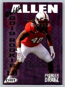 2019 Sage Hit Premier Draft - Dakota Allen #19 (RC) - Picture 1 of 2