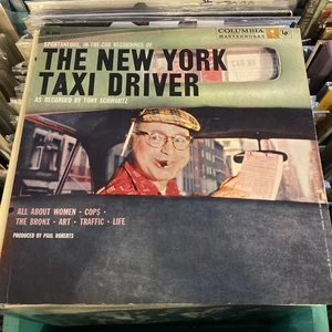 THE NEW YORK TAXI DRIVER - spoken word field recordings TONY SCHWARTZ VG+ - Picture 1 of 8