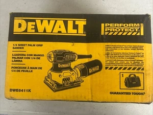 *DEWALT DWE6411 1/4 Sheet Corded Electric Palm Sander - Picture 1 of 2