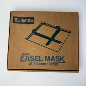 LPL 2 Blade Easel Mask L502A 8x10"/18x24cm Made in Japan Original Box; Fair Cond - Picture 1 of 12