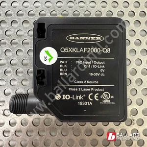 Sensor láser multifunción Banner Q5XKLAF2000-Q8 - Imagen 1 de 5