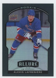 Alexis Lafreniere Black Rainbow 2020-21 Upper Deck Allure #100 - Imagen 1 de 2