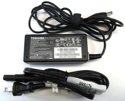 Genuine Toshiba Laptop Charger AC Power Adapter PA3822U-1ACA 19V 2.37A 45W - Image 1 of 3