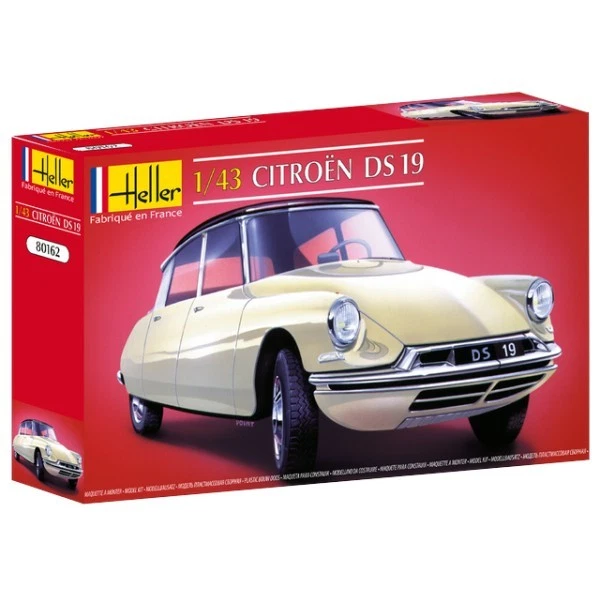 Heller Citroen DS 19 DS19 Francia Dea Modello Kit 1:43 Nuovo Conf. Orig. Punta - Immagine 1 di 1