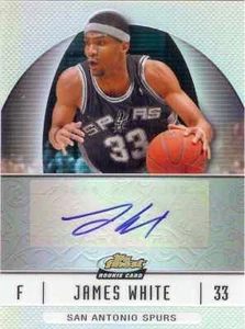 2006 Topps mejor autógrafo de novato James White Spurs - Imagen 1 de 1