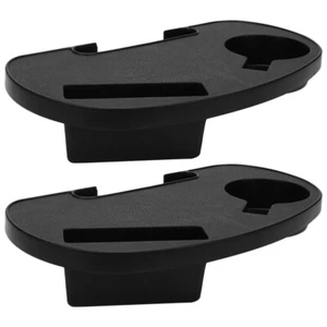 2pcs Chair Cup Holder Clip on Side Recliner Table Lounge Chair Cup Holder Tray - Picture 1 of 12