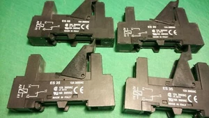 4 x Omron ES35 Relaissockel 12A 300VAC - Bild 1 von 5