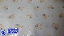 100 Sheets of Thick Wrapping Paper 49 cm x 69 cm Glossy Baby Blue Quality Joblot