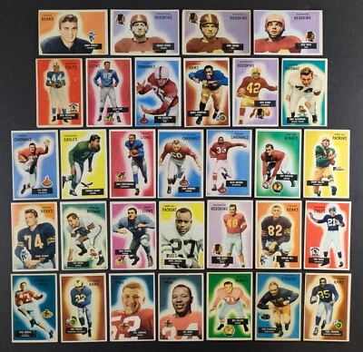 1955 Bowman Football Set Break 30 Cards - Image 1 of 3