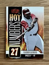 2006 Flair Showcase Hot Numbers Vladimir Guerrero #HN-30 HOF