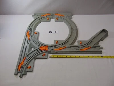 Лот из 5 Mattel Geotrax Geo Trax Track Серый Серый Разветвитель Выключение Футболка Y's - Изображение 1 из 4