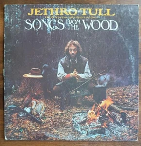 Jethro Tull Songs From The Wood Vinyl LP Record Album From 1977 & Record Sleeve - Picture 1 of 7