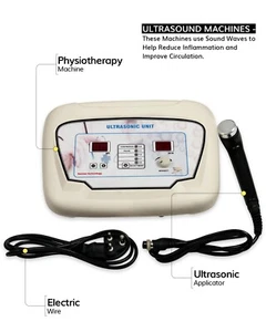 Máquina de fisioterapia terapia de ultrasonido de 1 MHz terapia física alivio del dolor. - Imagen 1 de 7