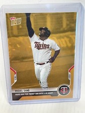 Miguel Sano 2021 Topps Now Road To Opening Day 3HR Twins GOLD BONUS ODB-9 SP/144