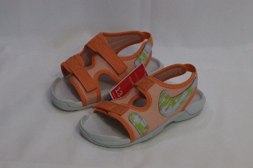 Sandali Nike Sunray Adjust 6 bambini arancioni taglia UK 5 5 cinturino nuovi
