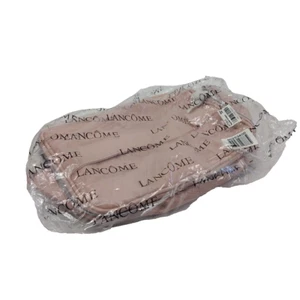 New in Bag LANCOME Bag light pink makeup toiletry Pouch faux leather Case Macy's - Picture 1 of 3