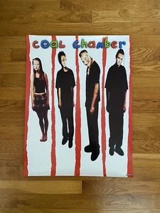 Póster promocional original Coal Chamber RARO Roadrunner Records 18x24 nunca colgado - Imagen 1 de 6