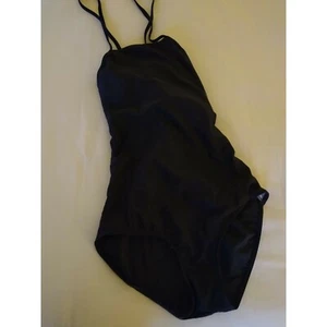 Swimsuit Black Small Lace Up Back New Swim Wear Cruise🏊 - Picture 1 of 3