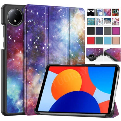 Leather Case For Xiaomi Redmi Pad SE 8.7" Smart Folding Stand Shockproof Cover - Image 1 of 4