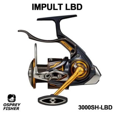 2020 Daiwa Impult 3000SH-LBD Spinning Fishing Reel 6.8:1 9BB Biturbo Brake - Изображение 1 из 4