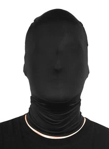 Schwarze Phantom Maske - Strumpfmaske aus Stoff - Klein, aber oho: elastische - Bild 1 von 2
