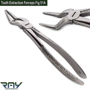 Extracción dental fórceps molares superiores figura 51A cirugía dental oral extracción CE - Imagen 1 de 4