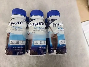 Ensure Original Nutritional Drink, Dark Chocolate 🍫 8 fl oz, 6 Count.: - Picture 1 of 2