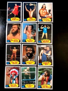 1985 WWF SUPER STAR ASSORTMENT. 12 CARDS - Picture 1 of 7