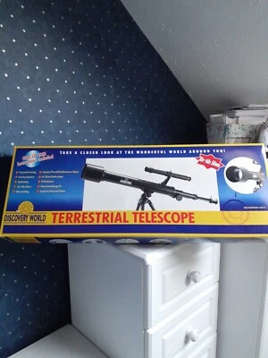 Discovery World Terrestrial Telescope With CD Instructions  - Image 1 of 4