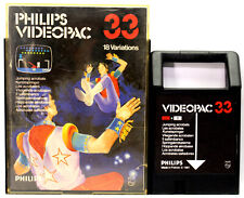 VIDEOPAC 33 PHILIPS 1981 GIOCO PAL VERSIONE EUROPEA G7000 G7400 VBC 82409
