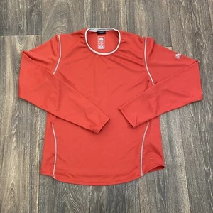 Nike ACG Base Layer Dri Fit Women's Size Small Long Sleeve Red/Gray - Picture 1 of 6
