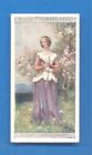 ENGLISH PERIOD COSTUMES.No.5.A LADY 14th CENTURY.WILLS CIGARETTE CARD 1929